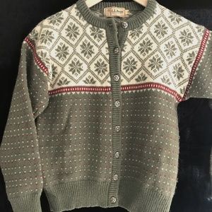 LL Bean Cardigan